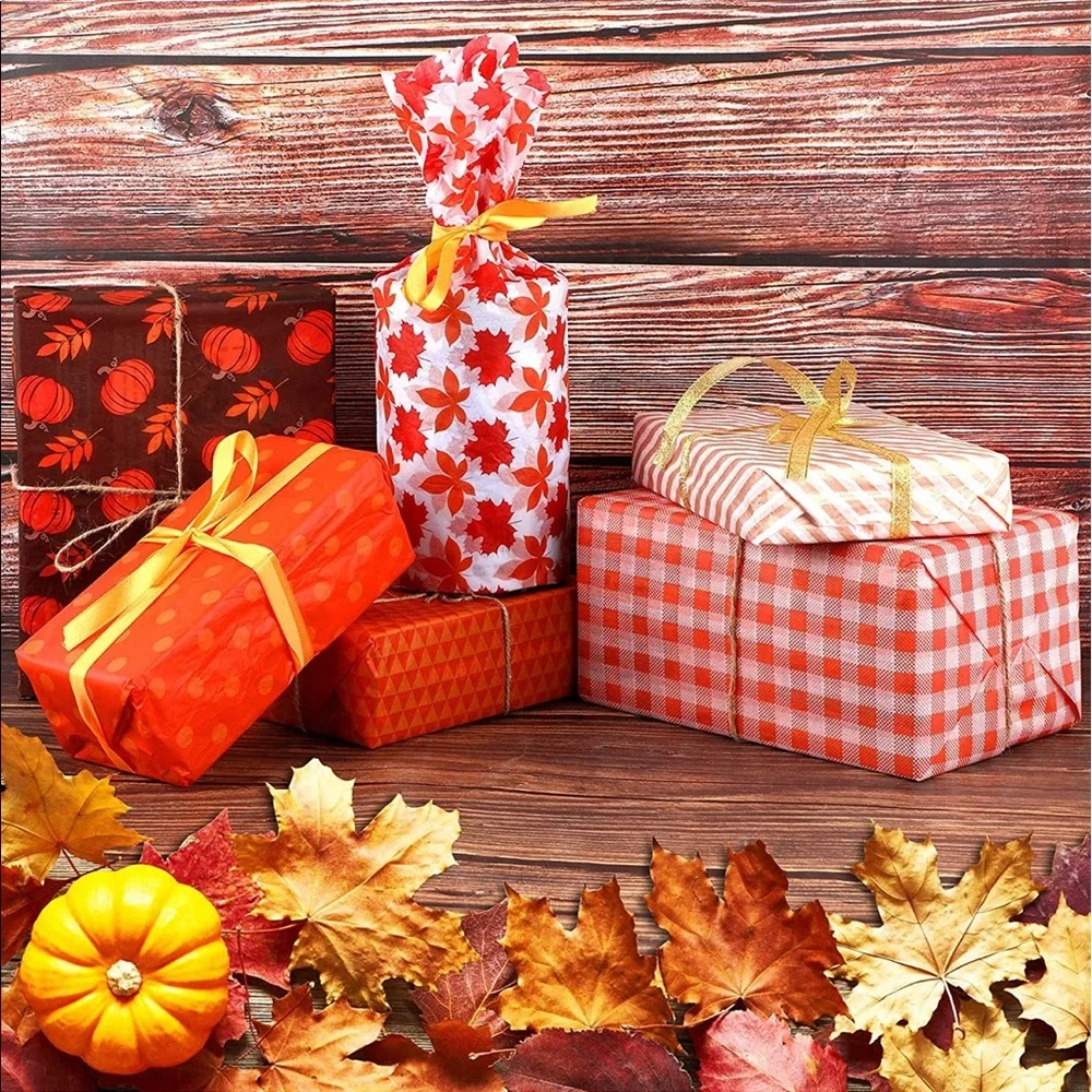 🍁100 sheets of Designer tissue 🍁14 x 20 inch